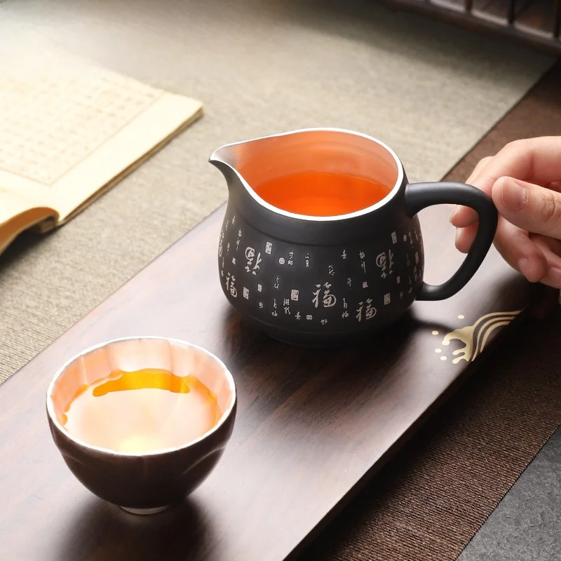 999 Silver Purple Clay Public Cup Original Mine Old Clay Home Use Silver Plated Purple Clay Tea Server Tea Ocean Public Cup Tea
999 Silver Purple Clay Public Cup Original Mine Old Clay Home Use Silver Plated Purple Clay Tea Server Tea Ocean Public Cup Tea