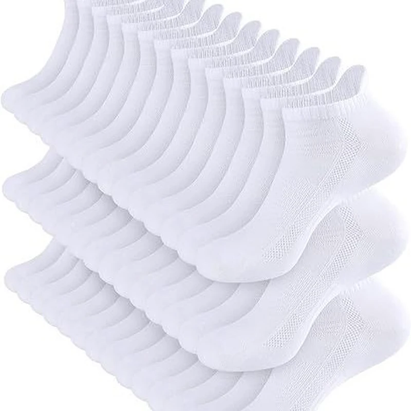 Dreamlikelin 1 Pair/6 Pairs Men's Spring Summer Mesh Breathable Casual Athletic Ankle Socks Solid Color Men Short Socks
Dreamlikelin 1 Pair/6 Pairs Men's Spring Summer Mesh Breathable Casual Athletic Ankle Socks Solid Color Men Short Socks