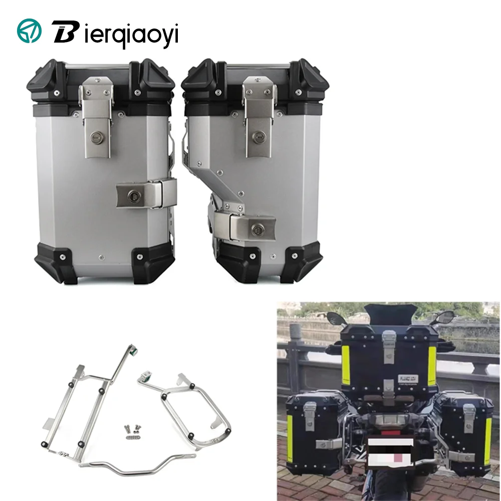 38L Motorcycle Side Luggage box For BMW R1200GS R1250GS Accessories Saddlebag Bracket Side Box Waterproof Travel Storage Trunk
38L Motorcycle Side Luggage box For BMW R1200GS R1250GS Accessories Saddlebag Bracket Side Box Waterproof Travel Storage Trunk