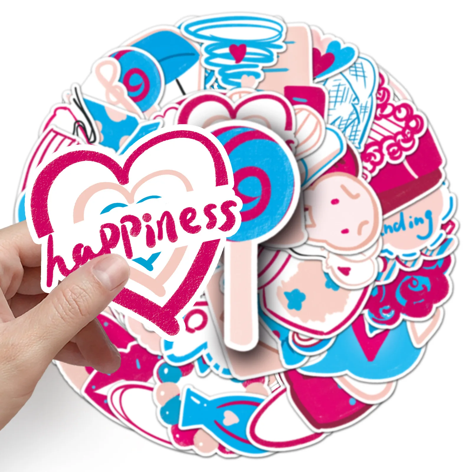 50 Love Love Graffiti Stickers Valentine's Day Girl's Heart Cartoon Romantic Decoration
50 Love Love Graffiti Stickers Valentine's Day Girl's Heart Cartoon Romantic Decoration