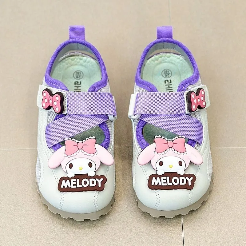 Girly Heart My Melody Anime Kawaii Sanrio Ins Casual Sandals 2025 Summer Cute Children Sports Breathable Shoes Gifts Toys
Girly Heart My Melody Anime Kawaii Sanrio Ins Casual Sandals 2025 Summer Cute Children Sports Breathable Shoes Gifts Toys