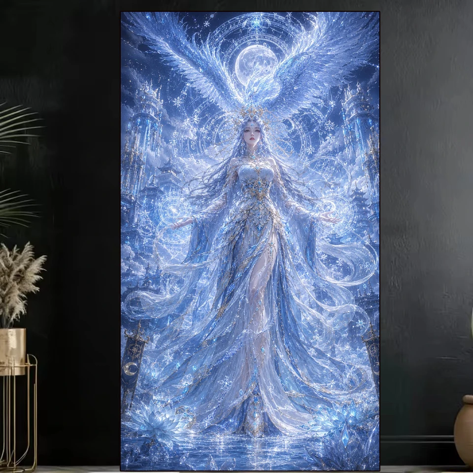 New Dream Angel Goddess DIY Diamond Painting Art Full Diamond Mosaic Cross Stitch Kits Woman Portrait Embroidery Home Decor Gift
New Dream Angel Goddess DIY Diamond Painting Art Full Diamond Mosaic Cross Stitch Kits Woman Portrait Embroidery Home Decor Gift