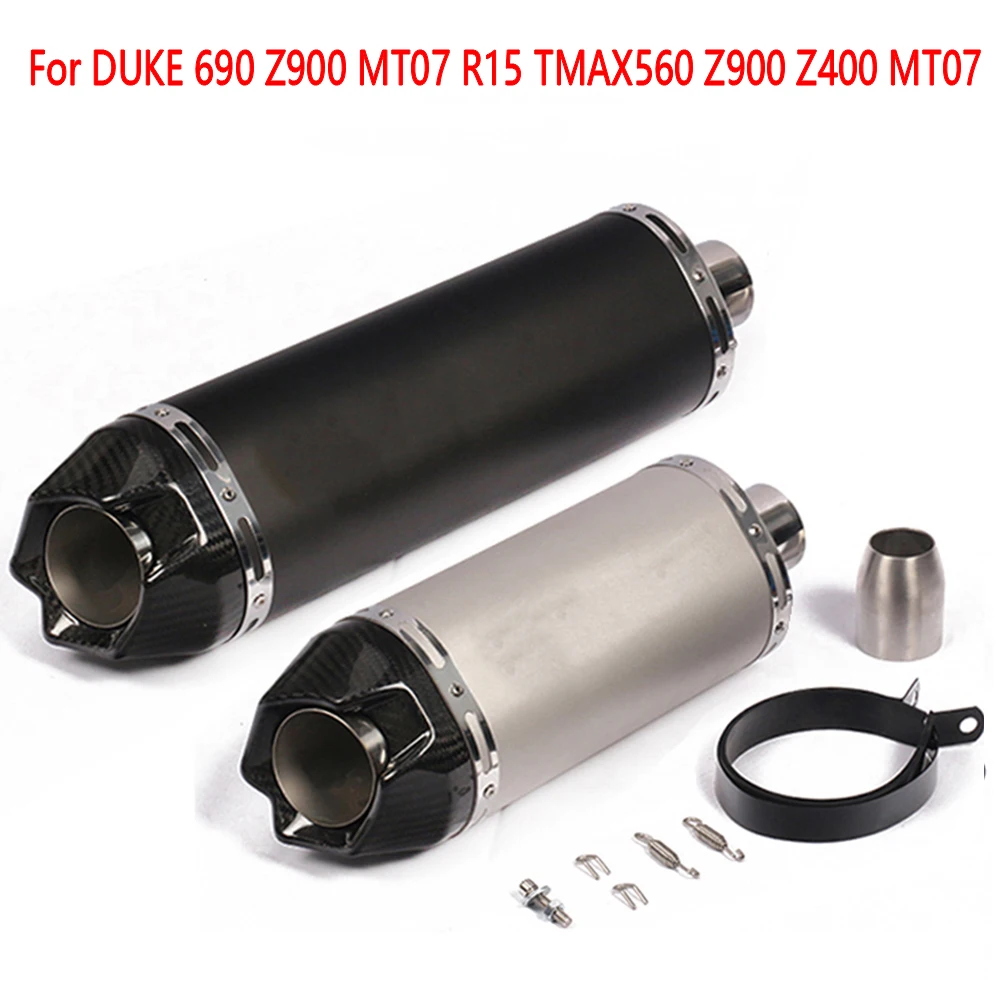 Wholesale Price Motorcycle Exhaust Escape Moto Carbon Fiber For DUKE 690 Z900 R15 TMAX560 Z900 Z400 MT07 51mm Universal
Wholesale Price Motorcycle Exhaust Escape Moto Carbon Fiber For DUKE 690 Z900 R15 TMAX560 Z900 Z400 MT07 51mm Universal