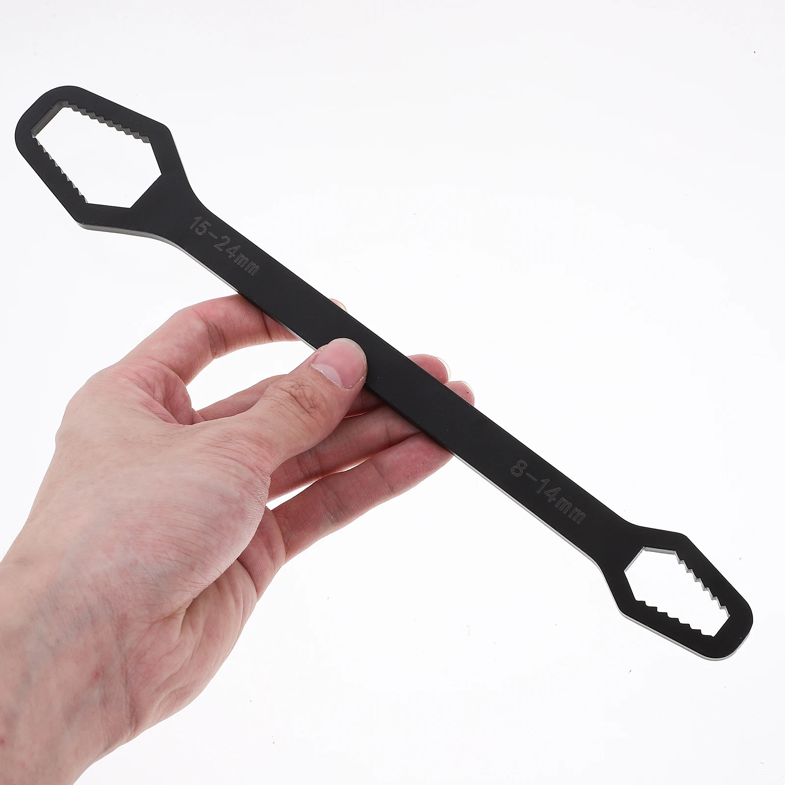 2pcs Universal Wrench 8-22mm Multi Torque Tool High Grade Steel Sturdy Durable Impact Resistant Wear Resistant Home Improvement
2pcs Universal Wrench 8-22mm Multi Torque Tool High Grade Steel Sturdy Durable Impact Resistant Wear Resistant Home Improvement