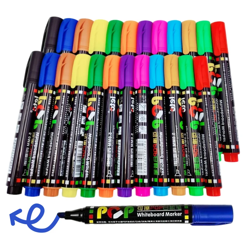 12Colors Dry Erase Whiteboard Markers,Quick drying ink/Low odor/Easy to erase,para Oficina,Conferencias,Artículos Educativos.
12Colors Dry Erase Whiteboard Markers,Quick drying ink/Low odor/Easy to erase,para Oficina,Conferencias,Artículos Educativos.