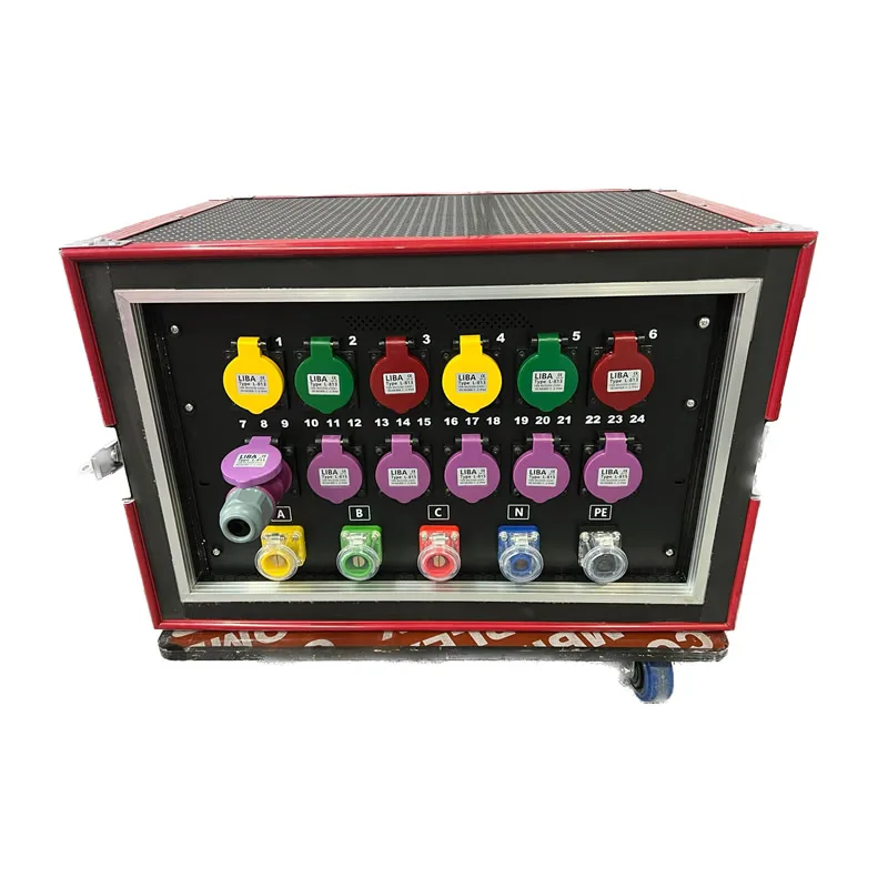 Main Power Supply 24 Ports Stage Lighting, Audio Cable Connector Industrial Plug Wooden Plug Through Cabinet
Main Power Supply 24 Ports Stage Lighting, Audio Cable Connector Industrial Plug Wooden Plug Through Cabinet