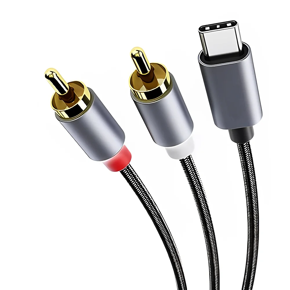 USB C To RCA Audio Cable Type C To 2 Male RCA Adapter Audio Stereo Cable for Phone Tablet Home Theater DVD Amplifier Speaker Etc
USB C To RCA Audio Cable Type C To 2 Male RCA Adapter Audio Stereo Cable for Phone Tablet Home Theater DVD Amplifier Speaker Etc