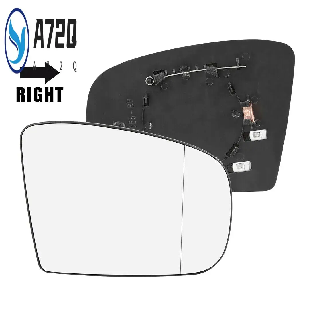 A72Q-1 Pair Side Mirror Glass Heated With Backing Plate LH Left & RH Right For Mercedes-Benz W163 ML320 ML350 ML500 1998-2005
A72Q-1 Pair Side Mirror Glass Heated With Backing Plate LH Left & RH Right For Mercedes-Benz W163 ML320 ML350 ML500 1998-2005