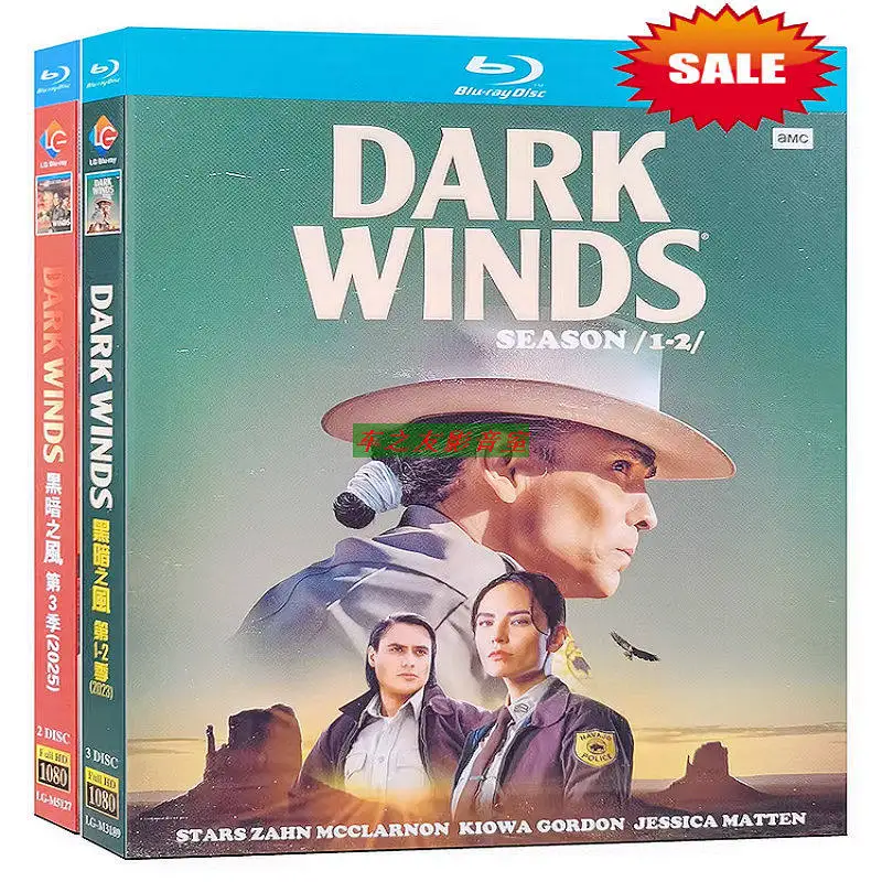 Коллекционный 7-дисковый бокс-сет Blu-ray HD американского телесериала Dark Winds, сезоны 1-4, с английскими и традиционными китайскими субтитрами.
Коллекционный 7-дисковый бокс-сет Blu-ray HD американского телесериала Dark Winds, сезоны 1-4, с английскими и традиционными китайскими субтитрами.