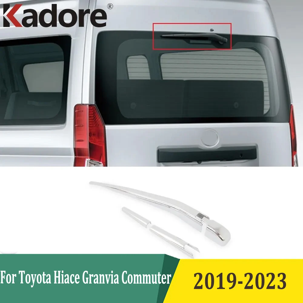 Для Toyota Hiace Granvia Commuter 2019 2020-2023 хромированная крышка дворников заднего стекла, накладки, полоса заднего дворника автомобиля, аксессуары, наклейка
Для Toyota Hiace Granvia Commuter 2019 2020-2023 хромированная крышка дворников заднего стекла, накладки, полоса заднего дворника автомобиля, аксессуары, наклейка
