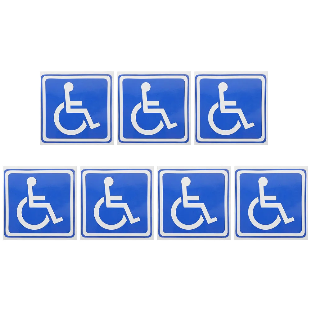 7pcs Wheelchair Symbol Stickers Handicap Accessible Decals For Car Window Door Bumper Disabled Parking Sign Traffic Safety
7pcs Wheelchair Symbol Stickers Handicap Accessible Decals For Car Window Door Bumper Disabled Parking Sign Traffic Safety