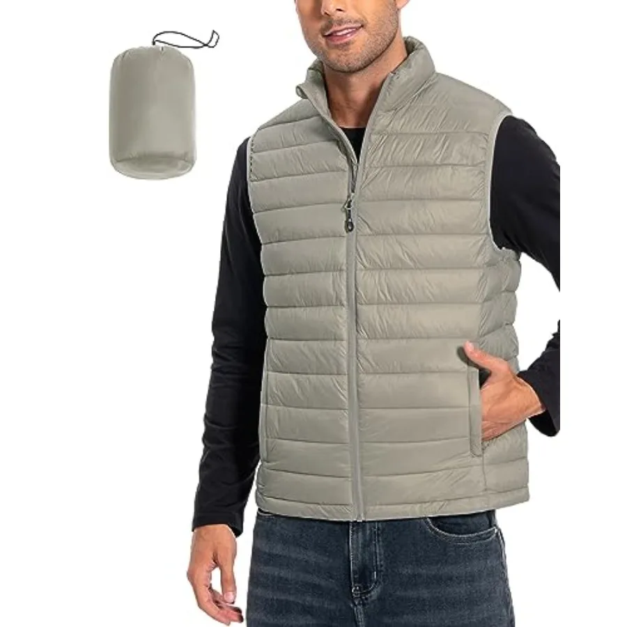 Pioneer Camp Men's Lightweight Puffer Vest Packable Water-Repellent Warm Quilted Sleeveless Outerwear for Work Casual Travel…
Pioneer Camp Men's Lightweight Puffer Vest Packable Water-Repellent Warm Quilted Sleeveless Outerwear for Work Casual Travel…