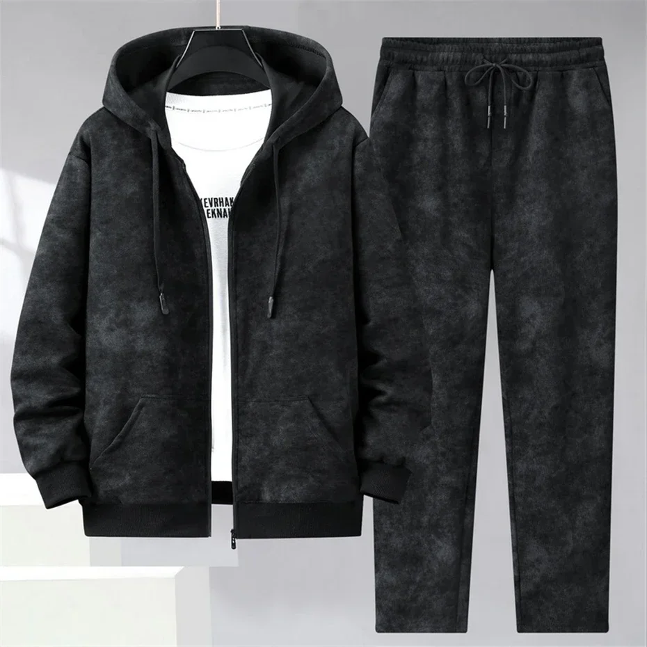 DIANRUO Men's Tie-dyed Sets Plus Size 11XL Zippered Hoodie Pants Male Spring Autumn Jacket Suits Fashion Casual Sets зип худи
DIANRUO Men's Tie-dyed Sets Plus Size 11XL Zippered Hoodie Pants Male Spring Autumn Jacket Suits Fashion Casual Sets зип худи
