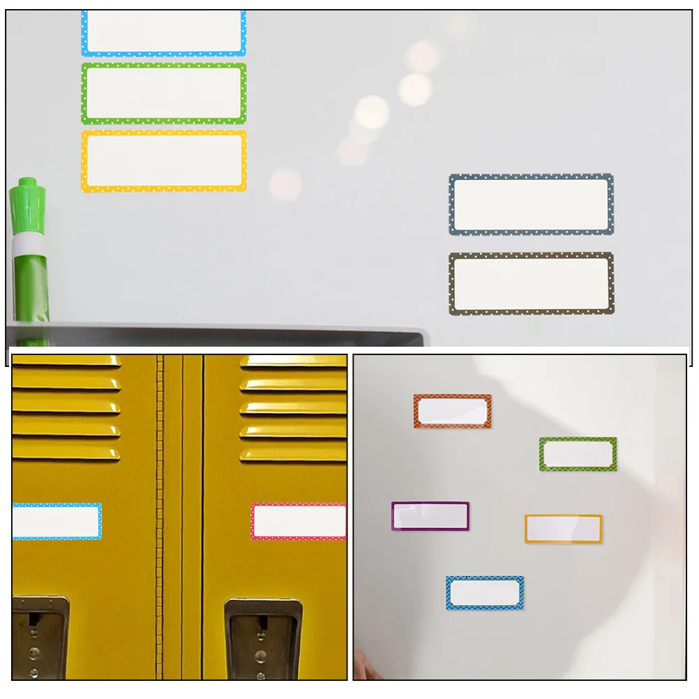 24pcs Magnetic Name Tags Dry Erase Labels Reusable Writable Fridge Stickers For School Office Home Organization Flexible Magnet
24pcs Magnetic Name Tags Dry Erase Labels Reusable Writable Fridge Stickers For School Office Home Organization Flexible Magnet