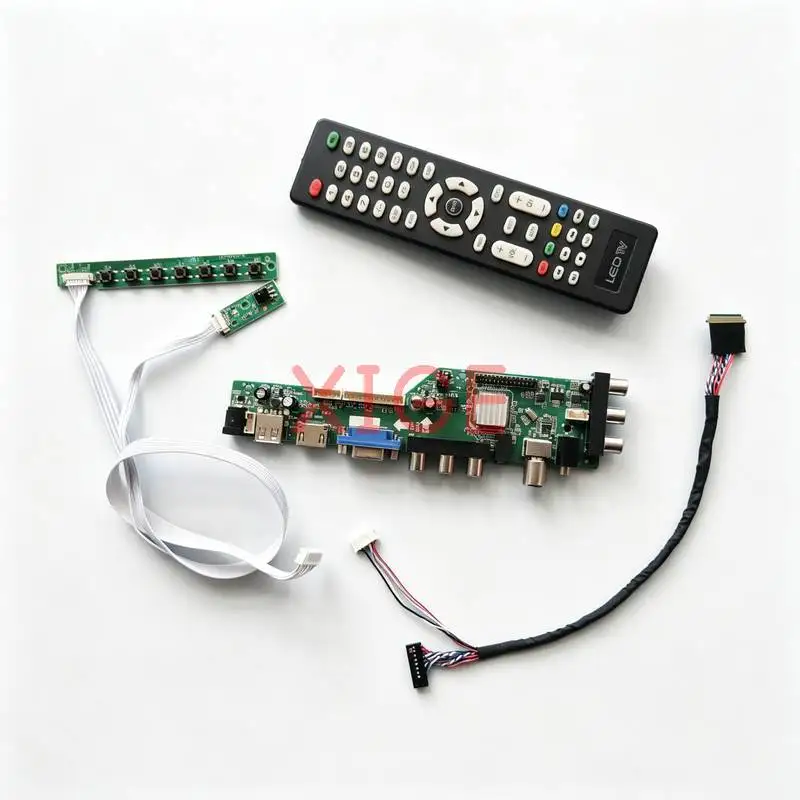 For LP101WH1 HT101HD1 M101NWN8 HSD101PHW1 Drive Board Kit DIY 1366*768 40-Pin LVDS 1366x768 Laptops Display HDMI/VGA/AV/USB/DVB
For LP101WH1 HT101HD1 M101NWN8 HSD101PHW1 Drive Board Kit DIY 1366*768 40-Pin LVDS 1366x768 Laptops Display HDMI/VGA/AV/USB/DVB