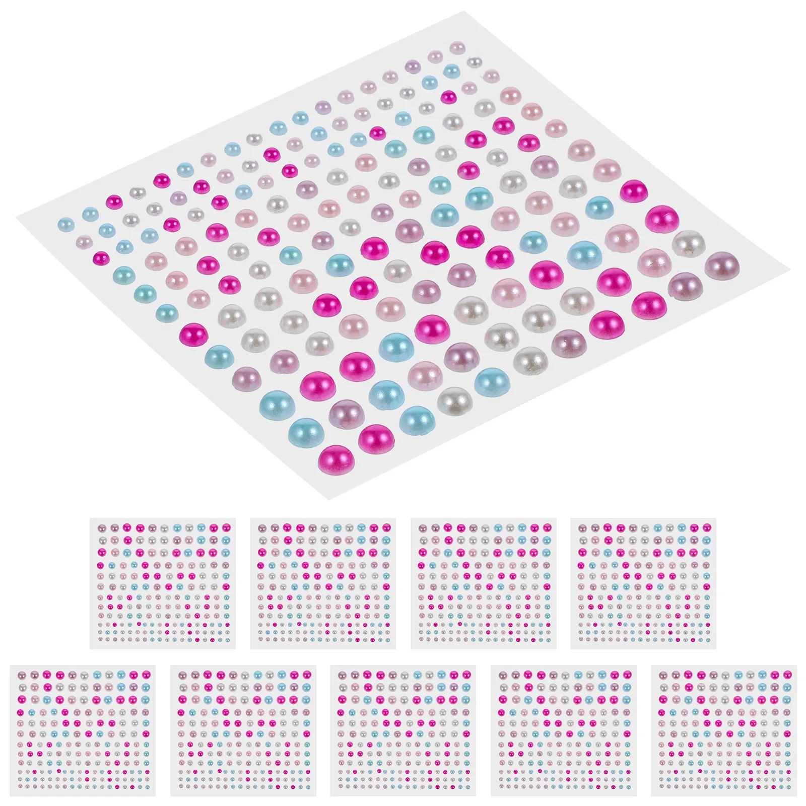 10 Sheets Nail Pearls for Art Sticker Stickers Diy Cell Phone Self-adhesive Gems Nails
10 Sheets Nail Pearls for Art Sticker Stickers Diy Cell Phone Self-adhesive Gems Nails