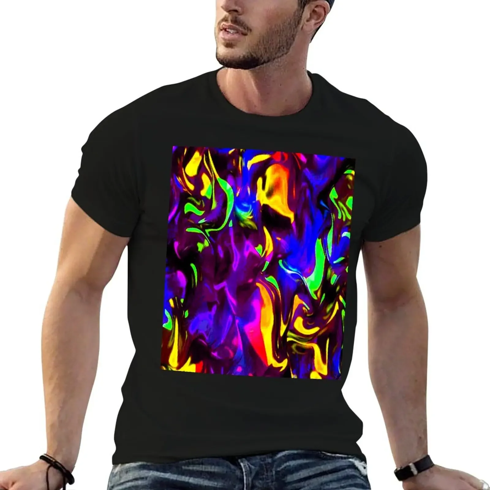Rave Rainbow of Glow Stick Fire T-Shirt luxury clothing labubu man clothes summer tops mens designer clothes
Rave Rainbow of Glow Stick Fire T-Shirt luxury clothing labubu man clothes summer tops mens designer clothes
