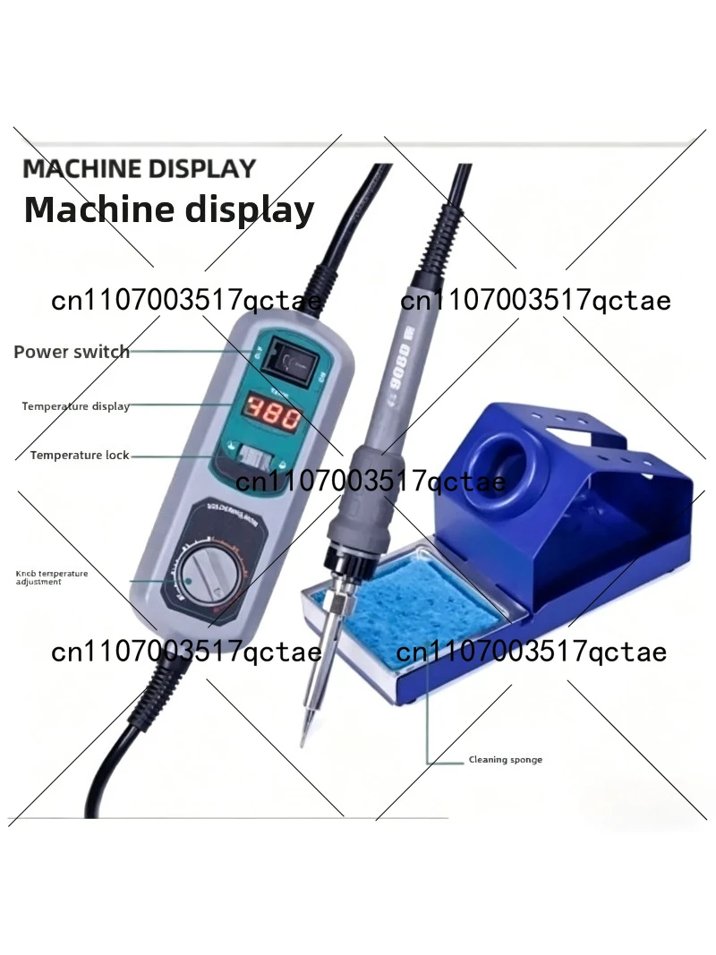 Portable Digital Soldering Iron Kit with LED Adjustable Temperature Station for DIY Electronics Repair And Training
Portable Digital Soldering Iron Kit with LED Adjustable Temperature Station for DIY Electronics Repair And Training