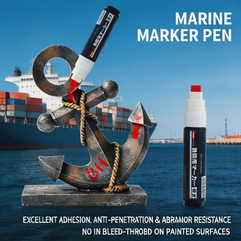 Filolang PKK-J Industrial Paint Marker 10mm Wide Tip Anti-Corrosion High Temp Resistant Steel Metal Marker Pen
Filolang PKK-J Industrial Paint Marker 10mm Wide Tip Anti-Corrosion High Temp Resistant Steel Metal Marker Pen
