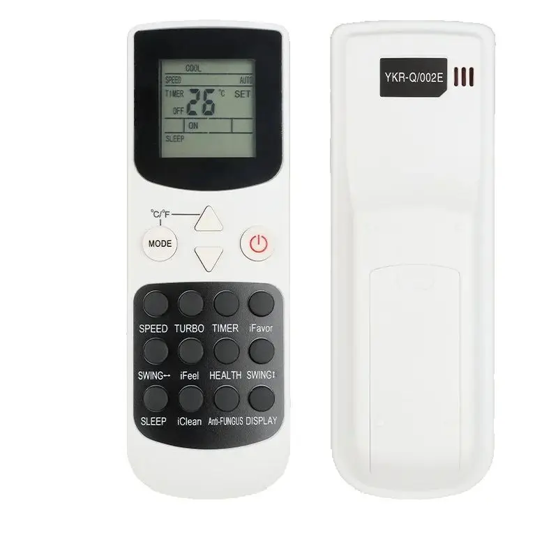 YKR-Q/002E For AUX Remote Control Replacement, For AUX Air Conditioner YKR-Q/001E RC-F23HN RC-F27HN RC-F37HN RC-F57HN RC-F76HN
YKR-Q/002E For AUX Remote Control Replacement, For AUX Air Conditioner YKR-Q/001E RC-F23HN RC-F27HN RC-F37HN RC-F57HN RC-F76HN