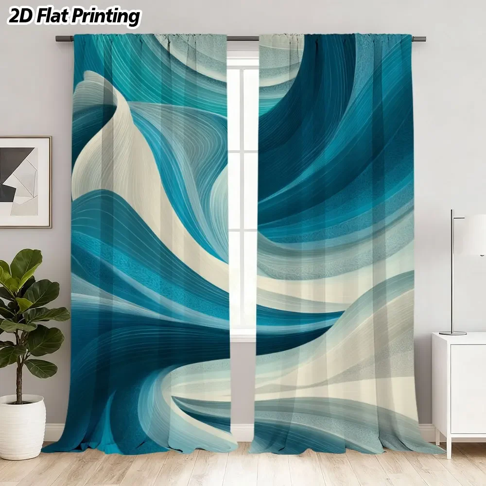 Flowing blue wave pattern Print Drapes Room Darkening Window Curtains for Home Decor,Rod Pocket Blackout Curtains Bedroom
Flowing blue wave pattern Print Drapes Room Darkening Window Curtains for Home Decor,Rod Pocket Blackout Curtains Bedroom