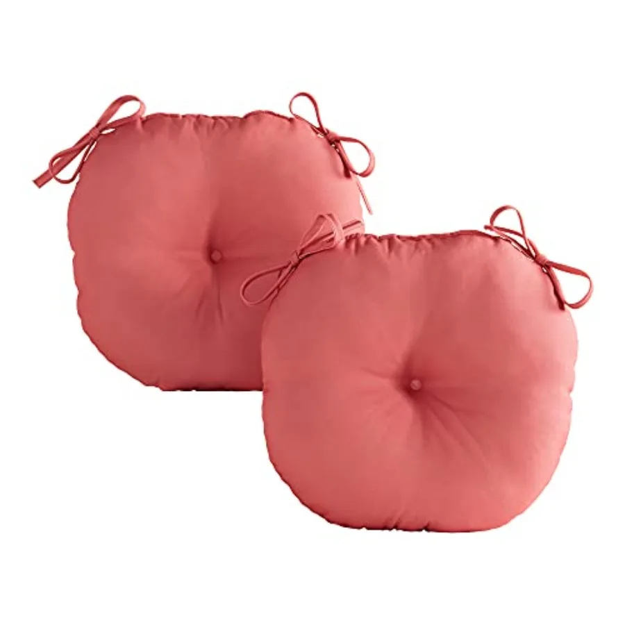 15-inch Outdoor Round Bistro Seat Cushion,,Dusk Pink 2 Count
15-inch Outdoor Round Bistro Seat Cushion,,Dusk Pink 2 Count