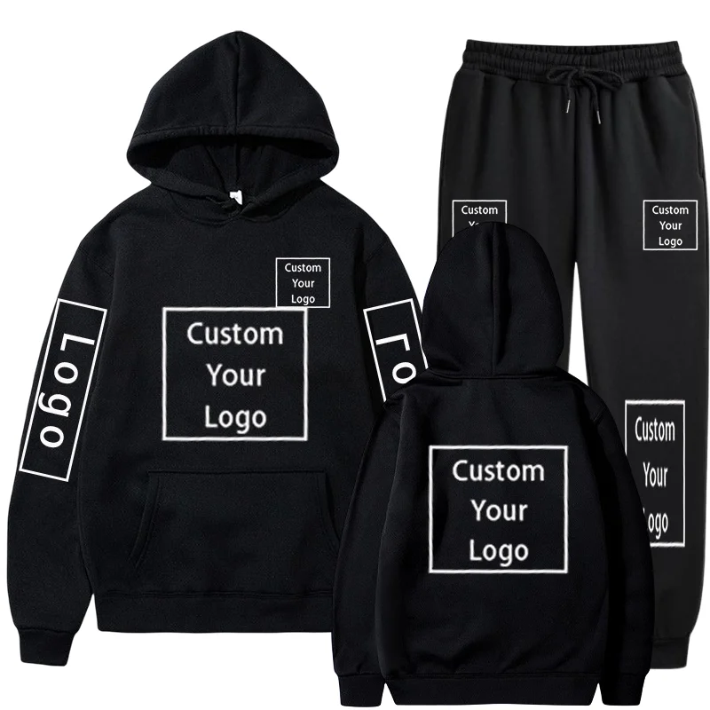 Customize Your Logo Print Hoodie Sweatpants Men Women Tracksuit Autumn Winter Casual Sporty Outfit DIY Design Pattern Clothing
Customize Your Logo Print Hoodie Sweatpants Men Women Tracksuit Autumn Winter Casual Sporty Outfit DIY Design Pattern Clothing