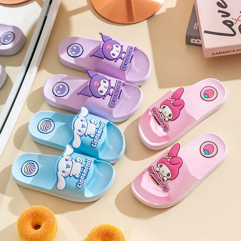 Летние детские тапочки Sanrio, прочные дышащие и противоскользящие шлепанцы, детские шлепанцы для малышей, домашние и уличные
Летние детские тапочки Sanrio, прочные дышащие и противоскользящие шлепанцы, детские шлепанцы для малышей, домашние и уличные