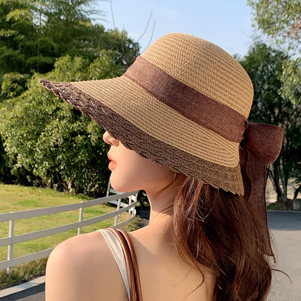Portable Straw Weaving Beach Hat Hollow Out Foldable Big Brimmed Woven Cap Polyester French Style Bucket Hat Travel
Portable Straw Weaving Beach Hat Hollow Out Foldable Big Brimmed Woven Cap Polyester French Style Bucket Hat Travel