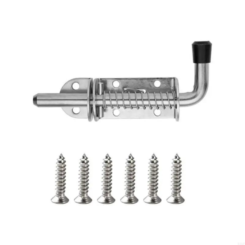 1/2pcs Spring Pin Latches Lock Pin Spring Bolt Latches Solid Metal Lock Barrels Bolts Stainless Steel Door Lock Durable
1/2pcs Spring Pin Latches Lock Pin Spring Bolt Latches Solid Metal Lock Barrels Bolts Stainless Steel Door Lock Durable