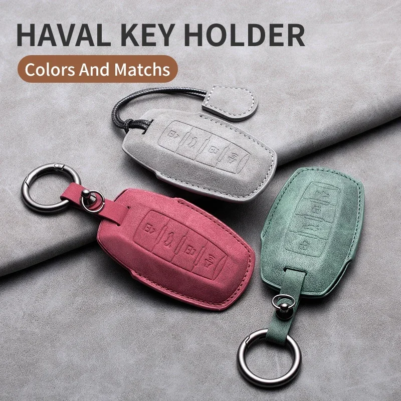 New Sheepskin Car Key Case Full Cover Keychain For Great Wall Haval/Hover H6 H7 H4 H9 F5 F7 H2S Protector Shell Auto Accessories 
New Sheepskin Car Key Case Full Cover Keychain For Great Wall Haval/Hover H6 H7 H4 H9 F5 F7 H2S Protector Shell Auto Accessories