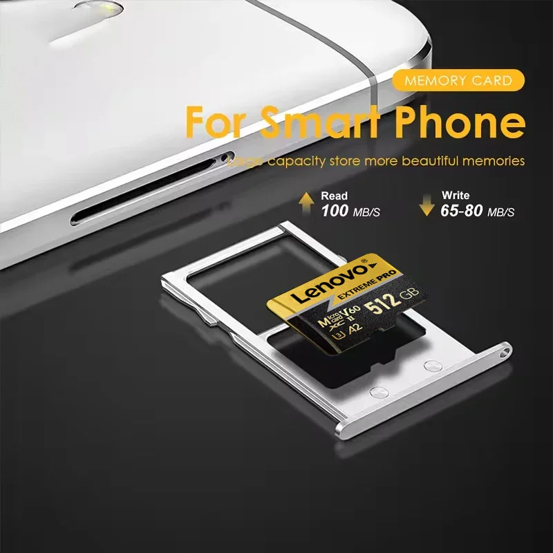 Lenovo MicroSD Card 512GB High Endurance 256GB Memory Card 64GB 128GB High-Speed Read and Writing for Dash Cam/Car Camera
Lenovo MicroSD Card 512GB High Endurance 256GB Memory Card 64GB 128GB High-Speed Read and Writing for Dash Cam/Car Camera