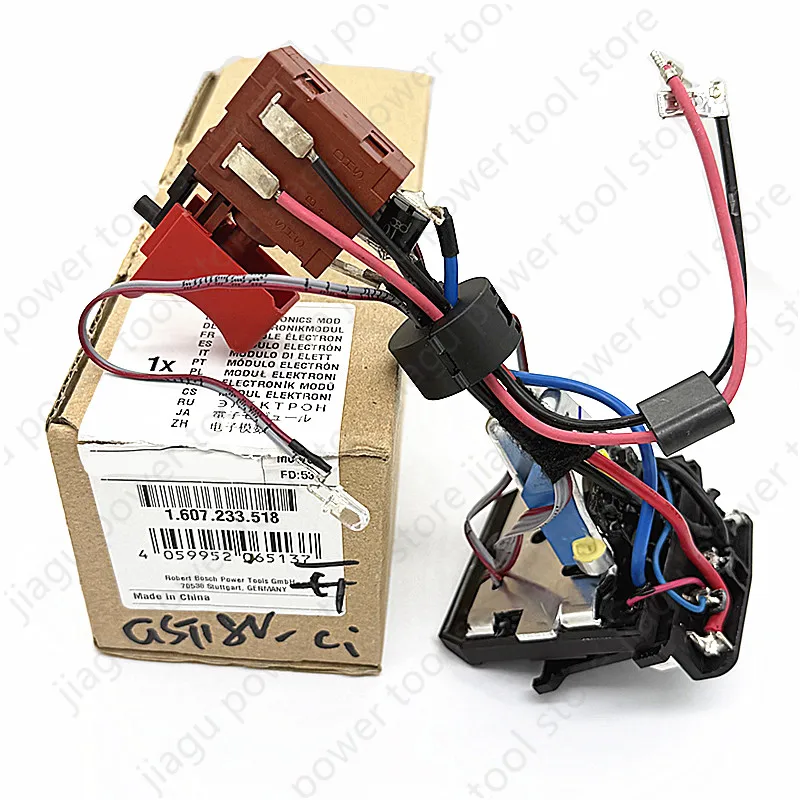 Switch Electronics Module 1607233518 Replace for Bosch GST18V-Li GST18V-LI Bare JSH180 Switch
Switch Electronics Module 1607233518 Replace for Bosch GST18V-Li GST18V-LI Bare JSH180 Switch