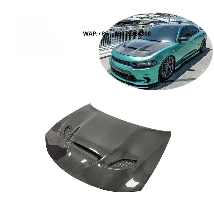 For 2015-21 Dodge Charger SRT Hellcat Style Carbon Fiber Front Hood Bonnet with Vents
For 2015-21 Dodge Charger SRT Hellcat Style Carbon Fiber Front Hood Bonnet with Vents