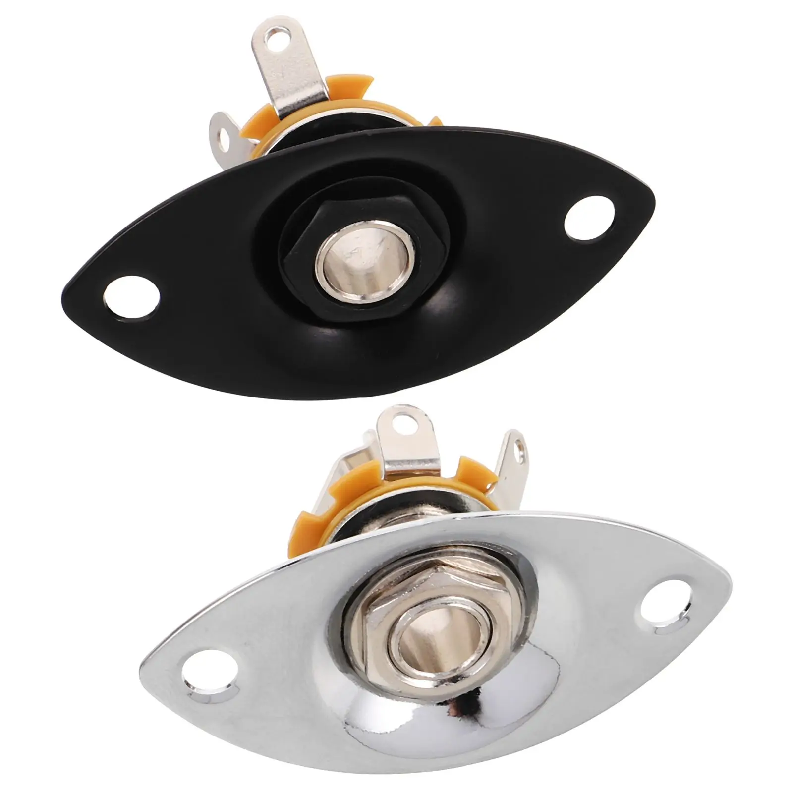 2pcs Electric 6.35mm Oval Socket Ukulele Jack Plate Socket Accessories Bass Audio Output Silver Black Parts Accessories
2pcs Electric 6.35mm Oval Socket Ukulele Jack Plate Socket Accessories Bass Audio Output Silver Black Parts Accessories