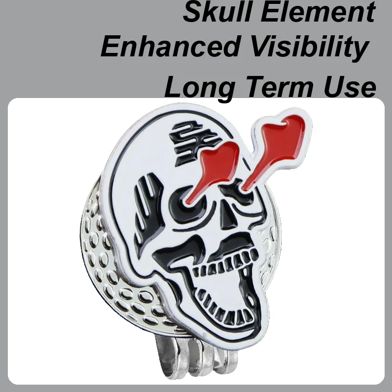 Ball Marker Golf Metal Golf Ball Marker With Hat Clip Small Creative Hat Clip Skeleton Golfing Accessories For Women Men Sports
Ball Marker Golf Metal Golf Ball Marker With Hat Clip Small Creative Hat Clip Skeleton Golfing Accessories For Women Men Sports