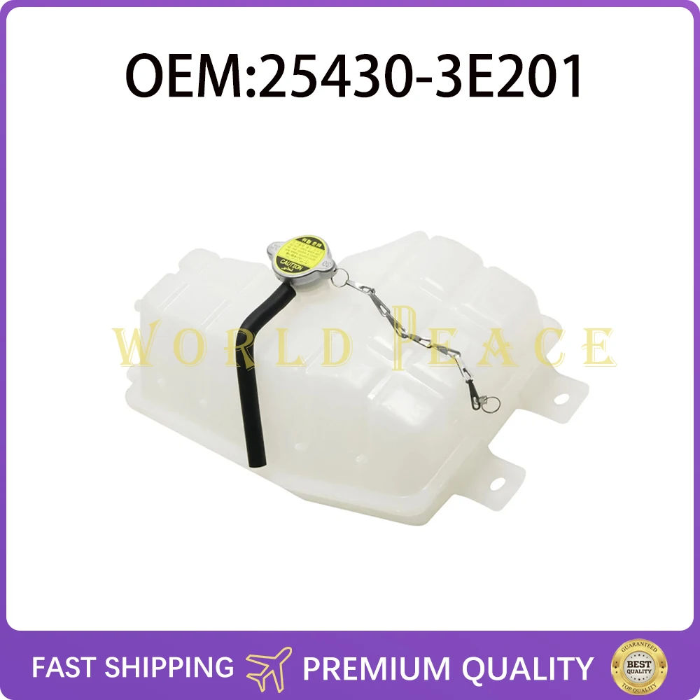 New ENGINE COOL RESERVOIR TANK 254303E201 for 2003-2006 KIA SORENTO 3.3l 3.8l 25430-3E201
New ENGINE COOL RESERVOIR TANK 254303E201 for 2003-2006 KIA SORENTO 3.3l 3.8l 25430-3E201