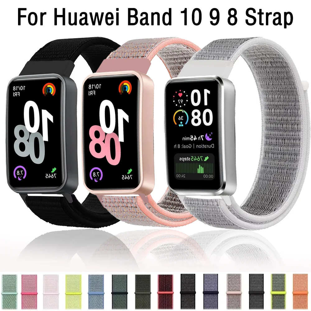 Нейлоновый ремешок-петля для Huawei Band 10 9 8 7, спортивный дышащий браслет, сменный браслет Huawei Band 8 9 10, аксессуары Correa
Нейлоновый ремешок-петля для Huawei Band 10 9 8 7, спортивный дышащий браслет, сменный браслет Huawei Band 8 9 10, аксессуары Correa