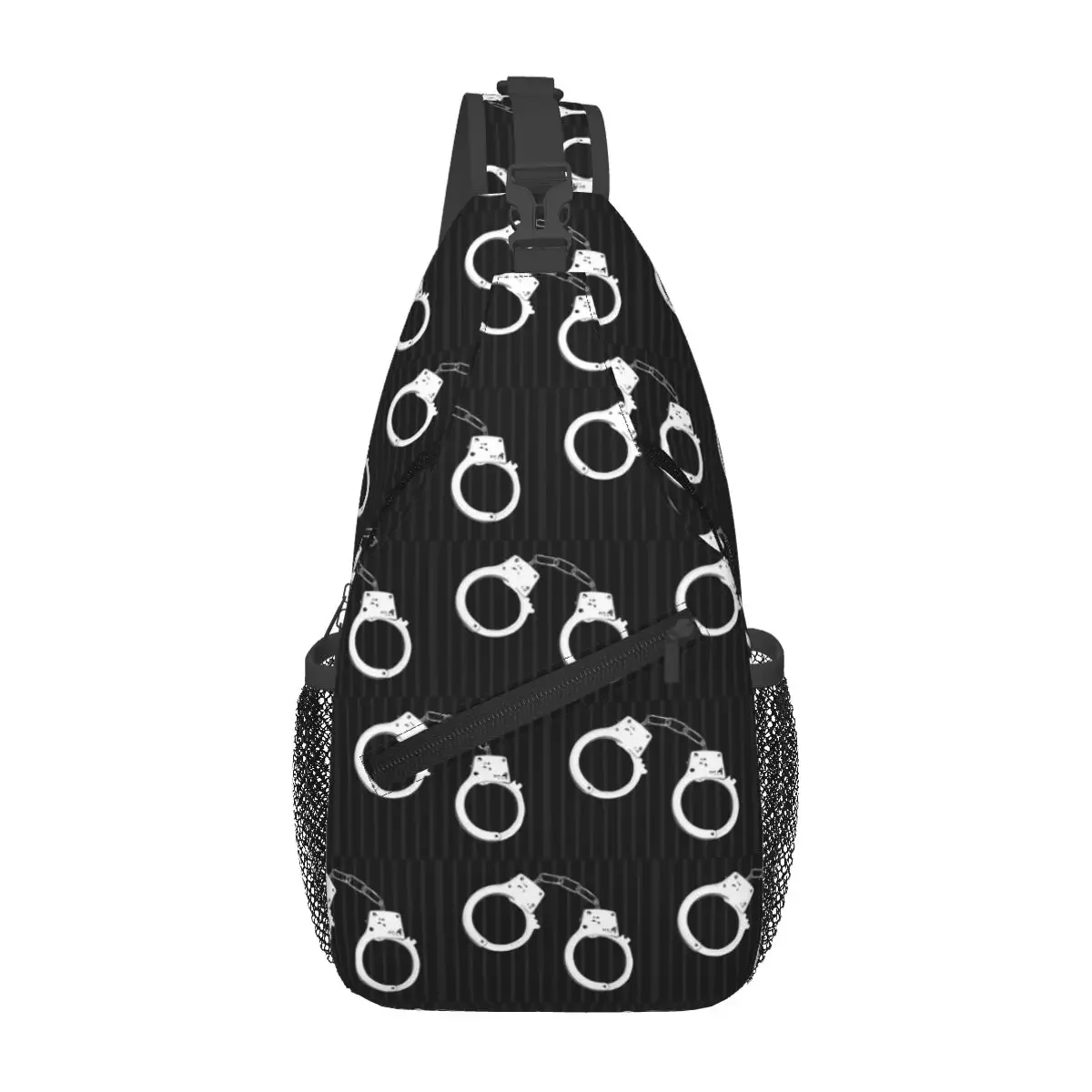 Handcuffs Graphic Pattern Chest Bag Men Sling Crossbody Backpack Chest Bag Travel Hiking Daypack Shoulder Bag
Handcuffs Graphic Pattern Chest Bag Men Sling Crossbody Backpack Chest Bag Travel Hiking Daypack Shoulder Bag