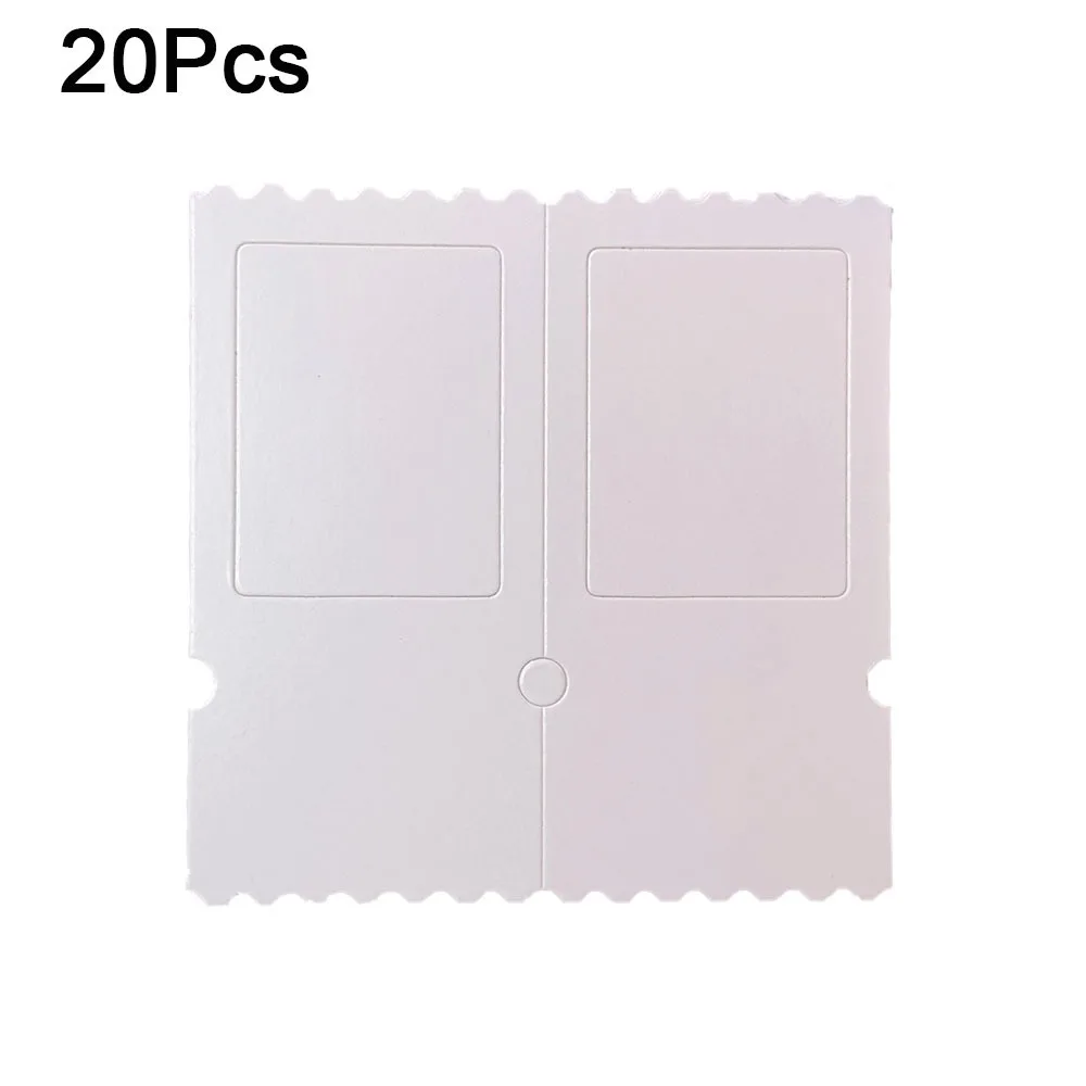 20Pcs Paper Film Ticket Root Bookmark Collectible Blank Reverse Film Movie Bookmark DIY Scrapbooking Ticket Root Frame
20Pcs Paper Film Ticket Root Bookmark Collectible Blank Reverse Film Movie Bookmark DIY Scrapbooking Ticket Root Frame