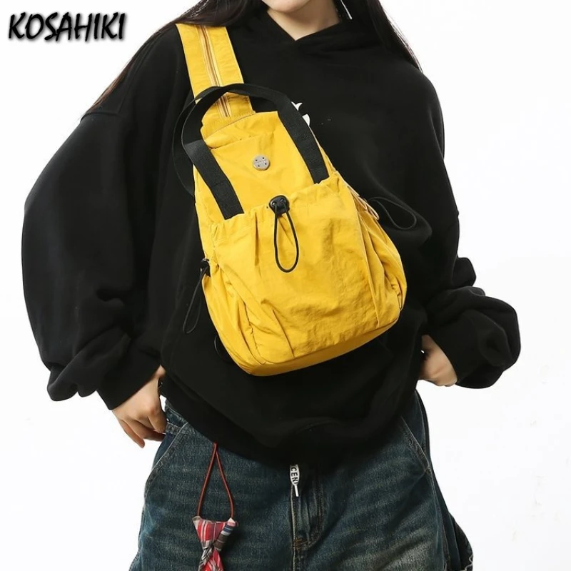 Women All Match Casual Crossbody Bags Vintage Simple Y2k Aesthetic Shoulder Handbags 2025 New Fashion Streetwear Retro Chest Bag
Women All Match Casual Crossbody Bags Vintage Simple Y2k Aesthetic Shoulder Handbags 2025 New Fashion Streetwear Retro Chest Bag