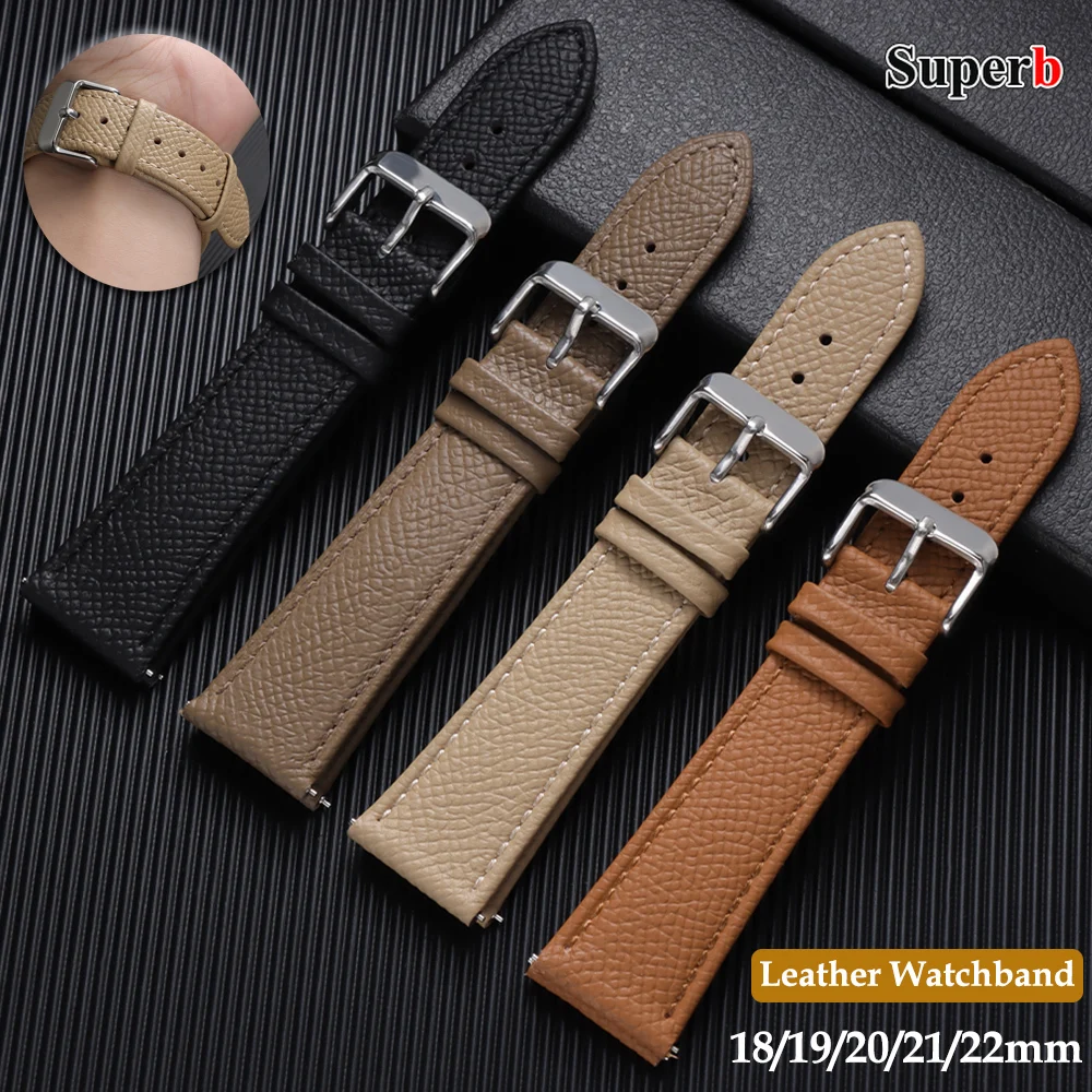 18mm 19mm 20mm 21mm 22mm Waterproof Cowhide Watch Strap Leather Business Watchband Quick Release Band Sport Belt for Men Women
18mm 19mm 20mm 21mm 22mm Waterproof Cowhide Watch Strap Leather Business Watchband Quick Release Band Sport Belt for Men Women
