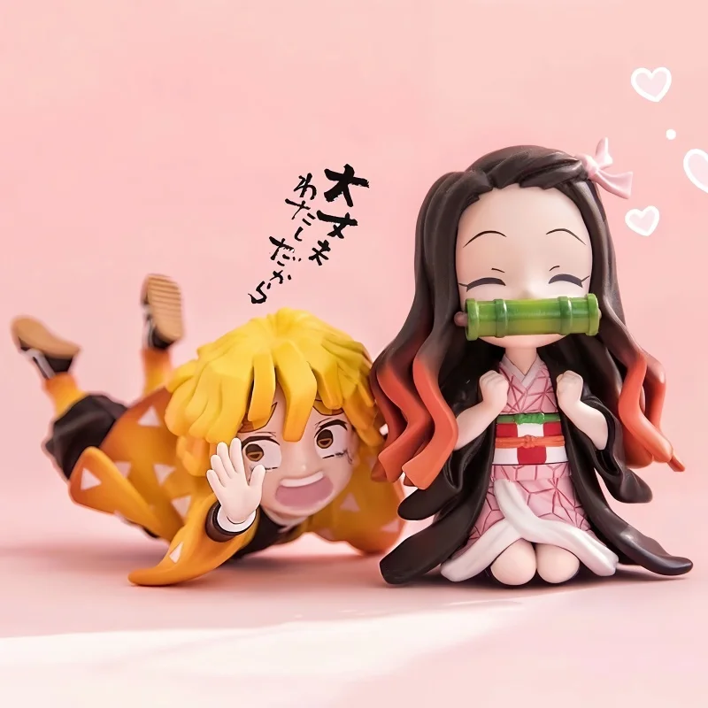 Anime Demon Slayer Tanjiro Kamado Nezuko Kamado Inosuke Hashibira Demon Slayer Handheld Model Ornament Birthday Gifts Toys
Anime Demon Slayer Tanjiro Kamado Nezuko Kamado Inosuke Hashibira Demon Slayer Handheld Model Ornament Birthday Gifts Toys