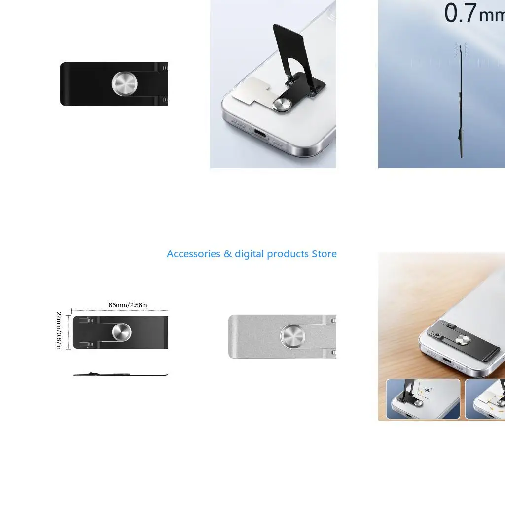 77JD Rotating Phone Stand With Foldable Design Metal Construction Universal Tablet Support Thin
77JD Rotating Phone Stand With Foldable Design Metal Construction Universal Tablet Support Thin