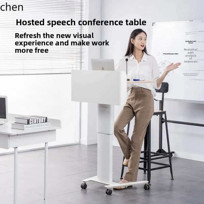 D27- Adjustable Lectern for Classroom and Meeting Room, Mobile Lecture Table for Exhibition Hall and Reception Desk
D27- Adjustable Lectern for Classroom and Meeting Room, Mobile Lecture Table for Exhibition Hall and Reception Desk