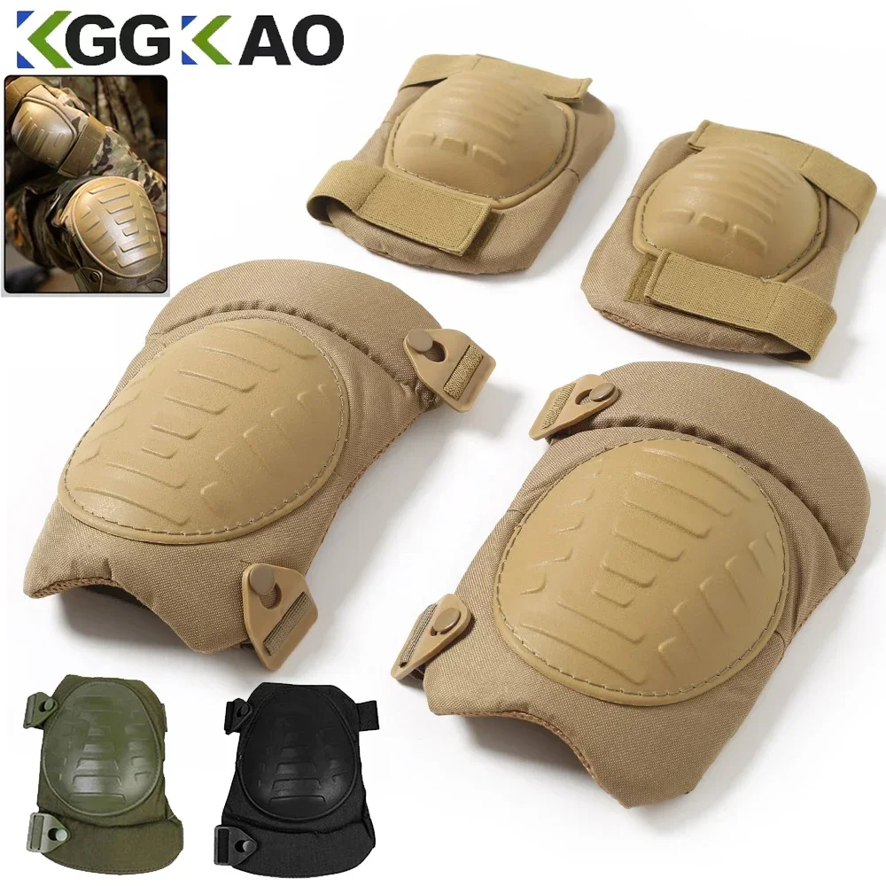 Professional Adjustable Knee & Elbow Pad 4 Pcs Sports Military Knee Elbow Protector Adult Tactical Hunting Combat Protective Set
Professional Adjustable Knee & Elbow Pad 4 Pcs Sports Military Knee Elbow Protector Adult Tactical Hunting Combat Protective Set
