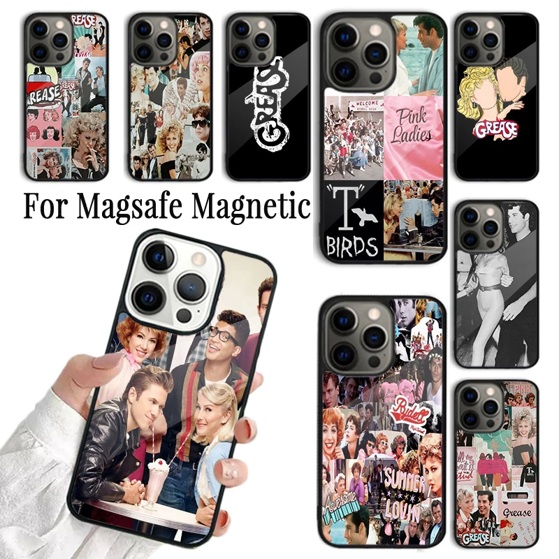 Coque Phone Case For iPhone 16 15 14 13 12 Mini 11 Pro Max Plus Magsafe Magnetic Wireless Charging Cover Grease Movie Collage
Coque Phone Case For iPhone 16 15 14 13 12 Mini 11 Pro Max Plus Magsafe Magnetic Wireless Charging Cover Grease Movie Collage