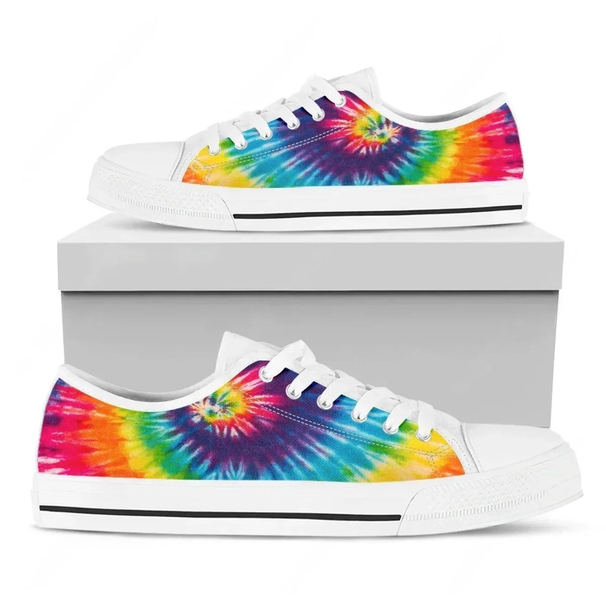 Rainbow Tie Dye White Black Canvas Shoes Lazy Shoes Student Cloth Shoes Womens Flats Breath Comfort Sneakers Women
Rainbow Tie Dye White Black Canvas Shoes Lazy Shoes Student Cloth Shoes Womens Flats Breath Comfort Sneakers Women