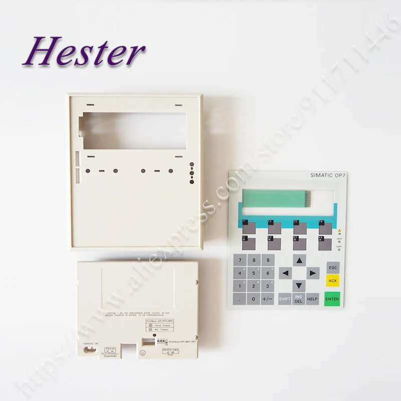 Front Cover and Back Case for 6AV3 607-1JC00-0AX2 6AV3607-1JC00-0AX2 OP7 Plastic Housing Shell Cases Covers with Membrane Keypad
Front Cover and Back Case for 6AV3 607-1JC00-0AX2 6AV3607-1JC00-0AX2 OP7 Plastic Housing Shell Cases Covers with Membrane Keypad