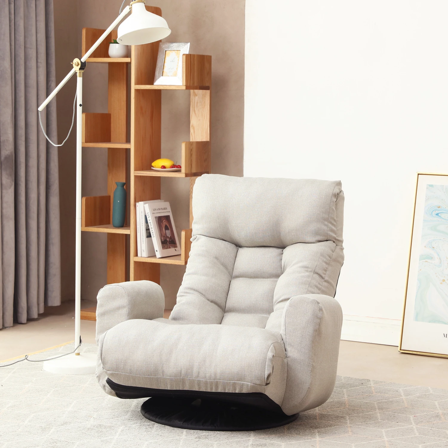 Adjustable head and waist, game chair, lounge chair in the living room, 360 degree rotatable sofa chair,Rotatable seat Leisure C
Adjustable head and waist, game chair, lounge chair in the living room, 360 degree rotatable sofa chair,Rotatable seat Leisure C